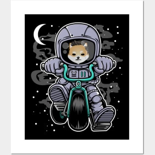 Astronaut Dogelon Mars Coin To The Moon Crypto Token Cryptocurrency Wallet Birthday Gift For Men Women Kids Posters and Art